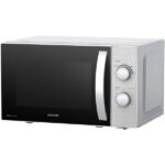SENCOR SMW 2120SS Mikrohullámú sütő, 5 fokozat, 20L, 700W, Ezüst
