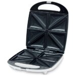SENCOR SSM 8700WH Szendvicssütő, 1100W, Fehér - Image 3