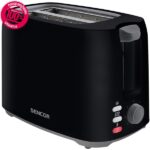 SENCOR STS 2607BK Kenyérpirító, 2 szeletes, 750W, Fekete