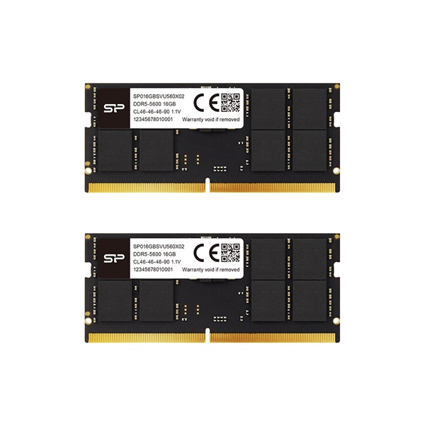 SILICON POWER NB Memória DDR5 32GB 4800Mhz SODIMM (Kit of 2) - Image 1