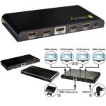 TECHLY HDMI splitter, 1 in 4 out, 30 méter, 4K Ultra HD - Image 2