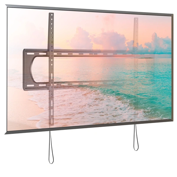 TECHLY ICA-PLB 369F fix fali konzol 60-120" LCD kijelzőhöz, fekete, slim - Image 3