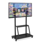 TECHLY ICA-TR30 gurulós padlóállvány 55-100" LED/LCD kijelzőkhöz - Image 5