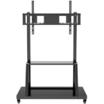 TECHLY ICA-TR30 gurulós padlóállvány 55-100" LED/LCD kijelzőkhöz - Image 4