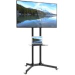 TECHLY ICA-TR6 gurulós padlóállvány 30-65" LED/LCD kijelzőhöz - Image 4
