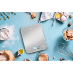 TEFAL BC50U4V0 Optiss Konyhai mérleg, érintésvezérlés, 5kg-ig, Szürke - Image 5
