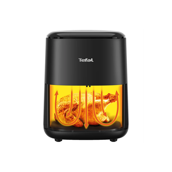 TEFAL EY145810 Easy Fry Compact Forrólevegős fritőz, 10 program, 3L, 1300W, Fekete - Image 4