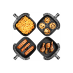 TEFAL EY145810 Easy Fry Compact Forrólevegős fritőz, 10 program, 3L, 1300W, Fekete - Image 5
