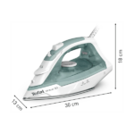 TEFAL FV2C42E0 Virtuo 30 Gőzölős vasaló, víztartály:240ml, 2000W, Eukaliptusz/Fehér - Image 3