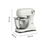 TEFAL QB140AF0 Bake Easy 3in1 Konyhai robotgép, 12 sebességfokozat, 3.5L, 500W, Fehér - Image 3