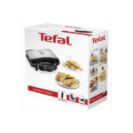 TEFAL SM155212 Ultracompact Szendvicssütő, 700W, Fekete/Ezüst - Image 5