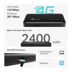 TP-LINK 3G/4G Modem + Wireless Router N-es 300Mbps, M7005 - Image 2