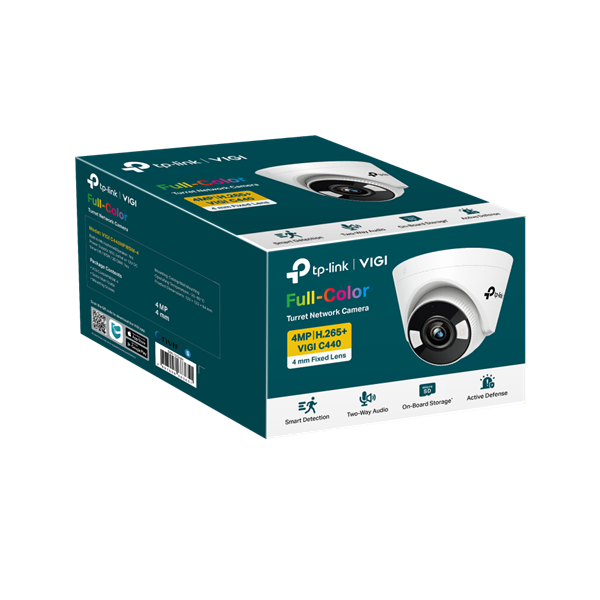 TP-LINK IP Kamera beltéri éjjellátó 4 Megapixel, 4mm Objektív, VIGI C440(4MM) - Image 3