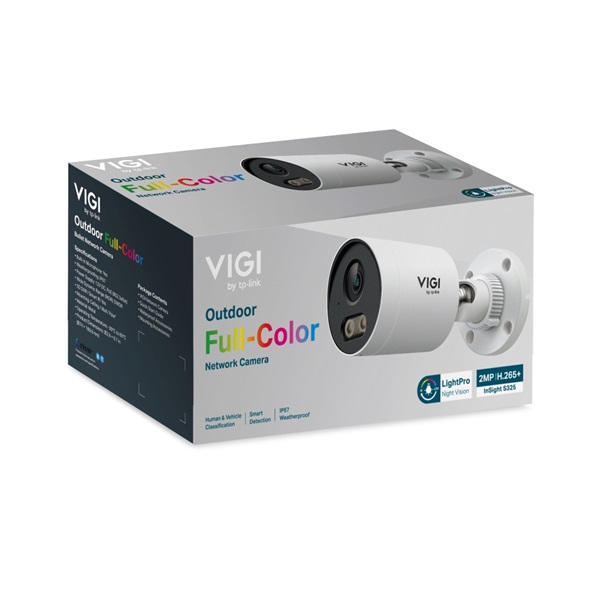 TP-LINK IP Kamera kültéri színes éjjellátó 2 Megapixel, 2.8mm Objektív, INSIGHT S325(2.8MM) - Image 2