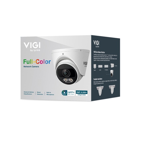 TP-LINK IP Kamera kültéri színes éjjellátó 2 Megapixel, 2.8mm Objektív, INSIGHT S425(2.8MM) - Image 2
