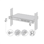 TP-LINK Kiegészítő - Rack Mount Kit 19-inch (22x43.8x15mm), RACKMOUNT KIT-19 - Image 3