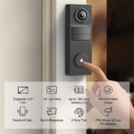 TP-LINK Okos Videó Kapucsengő, TAPO D205 - Image 2