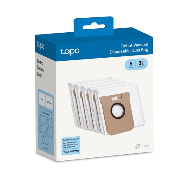 TP-LINK Robot Porszívó Porzsák csomag (RV50, RV50 PRO), TAPO RVA210 - Image 2