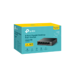 TP-LINK Switch 5x1000Mbps (4xPOE+) Fémházas Asztali, LS105GP - Image 2
