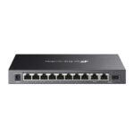 TP-LINK Switch 9x1000Mbps(8xPOE+) + 1xGigabit SFP Fémházas (Omada), DS110GMP - Image 2