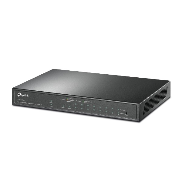 TP-LINK Switch 9x1000Mbps (8xPOE+) + 1xGigabit kombó SFP, Easy Smart, TL-SG1210MPE - Image 1