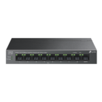 TP-LINK Switch 9x100Mbps (8xPOE+) Fémházas Asztali, LS109P