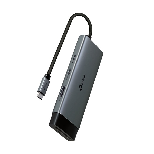 TP-LINK_USB_Type-C_HUB_7_portos_1xHDMI_1xPD_100W_1xUSB-C_2xUSB_1xSD_1xMicro_SD_UH7020C-i1553178.jpg TP-LINK USB Type-C HUB 7 portos 1xHDMI + 1xPD 100W +1xUSB-C + 2xUSB +1xSD + 1xMicro SD, UH7020C - Image 1