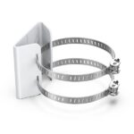 TP-LINK VIGI Oszlop rögzítő konzol kültéri/beltéri, alumínium 70-130mm Fehér, VMB-350 - Image 2