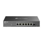 TP-LINK Vezetékes VPN Router 1xWAN(2.5G) +1xWAN/LAN(2.5G) +1xSFP + 4xLAN(1000Mbps) + 1xUSB, ER707-M2