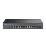 TP-LINK Vezetékes VPN Router 2xWAN/LAN(2.5Gbps)+ 8xWAN/LAN(1000Mbps) + 2xSFP + 1xUSB + 1xkonzol port, ER7412-M2