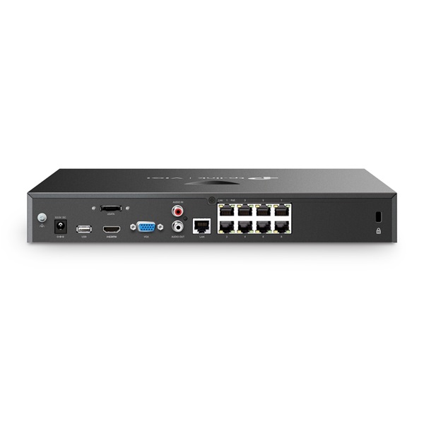TP-LINK Video recorder 8 csatornás POE+, VIGI NVR2008H-8MP - Image 2