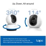 TP-LINK Wireless Kamera Cloud beltéri éjjellátó, TAPO C220 - Image 2