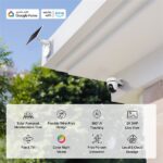 TP-LINK Wireless Kamera Cloud beltéri/kültéri + Okos Solar Panel IP65, TAPO C610 KIT - Image 2