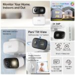 TP-LINK Wireless Kamera Cloud beltéri/kültéri éjjellátó, TAPO C216 - Image 3