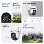 TP-LINK Wireless Kamera Cloud kültéri forgatható színes éjjellátó, TAPO C530WS - Image 2