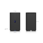UBiQUiTi UNAS 2 fiókos NAS, fekete - Image 2