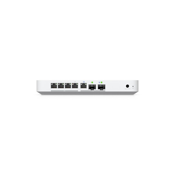 UBiQUiTi_Vezetekes_Router_Gateway_4x25Gbit_1x10Gbps_SFP_LAN_1x10Gbit_SFP_LAN_WAN_Asztali_-_UXG-FIBER-i1554176.jpg UBiQUiTi Vezetékes Router Gateway 4x2,5GbE + 1x10GbE + 1x10Gbit SFP+, Asztali - UXG-FIBER - Image 1