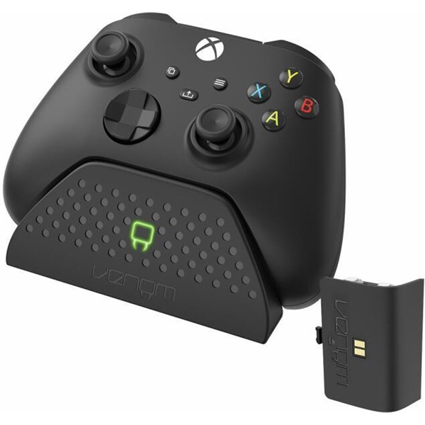 VENOM XBOX Series S/X & One Kiegészítő Töltő állomás + akkumulátor Fekete, VS2880 - Image 2