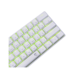 WHITE SHARK GK-004223W/BL-HU SHINOBI-2/W-BL-HU vezetékes mech. bill. 62 kék gomb,fehér,magyar - Image 2