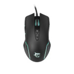WHITE SHARK GM-5003 AZARAH gaming egér, fekete, 6400dpi