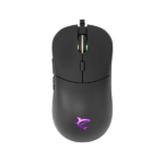 WHITE SHARK BAGDEMAGUS-B, GM-5010B gamer egér, 6D, fekete, 7200 dpi, RGB
