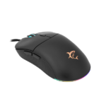 WHITE SHARK BAGDEMAGUS-B, GM-5010B gamer egér, 6D, fekete, 7200 dpi, RGB - Image 2