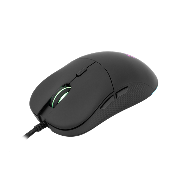WHITE SHARK BAGDEMAGUS-B, GM-5010B gamer egér, 6D, fekete, 7200 dpi, RGB - Image 3