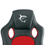 WHITE SHARK KINGS THRONE gamer szék fekete/piros - Image 2