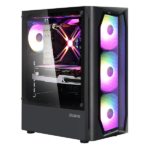 ZALMAN Ház Midi ATX N4 Tápegység nélkül, Fekete RGB - Image 2