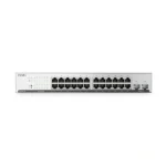 ZYXEL Switch 24x1000Mbps + 2xSFP, Fémházas, Menedzselhető, GS1915-26V2-EU0101F