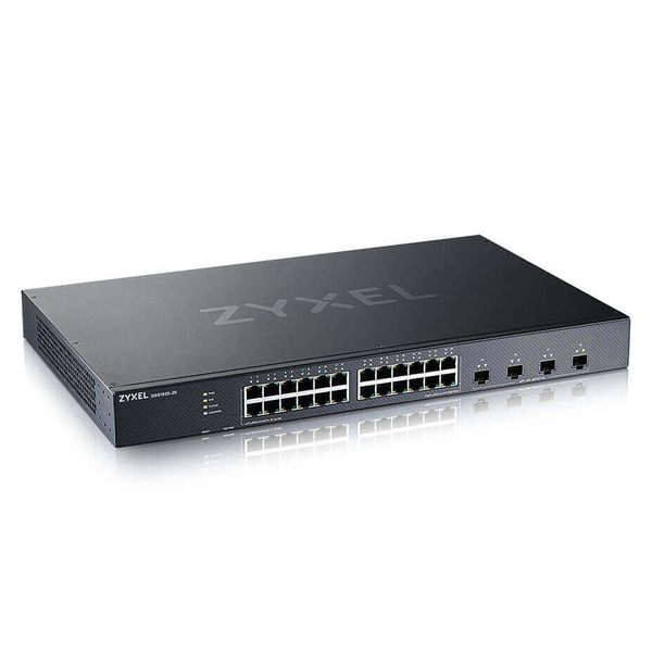 ZYXEL_Switch_24x1000Mbps_4x10G_SFP_Femhazas_Menedzselheto_Rackes_XGS1935-28-EU0101F-i1541625.jpg ZYXEL Switch 24x1000Mbps + 4x10G SFP+, Fémházas Menedzselhető, Rackes, XGS1935-28-EU0101F - Image 1