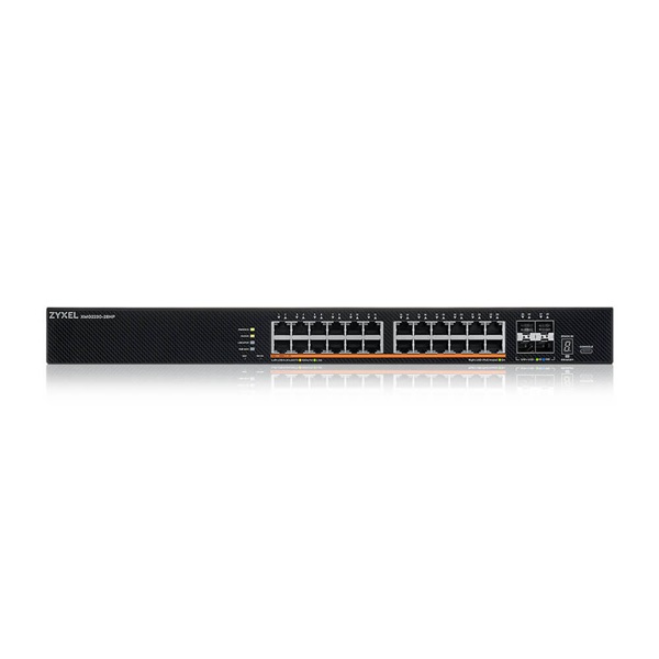 ZYXEL_Switch_24x_25G_AC700W_PoE_DC1440W_PoE_4_x_SFP_Uplink_incl_1_yr_NebulaFlex_Pro_XMG2230-28HP-ZZ0101F-i1707895.jpg ZYXEL Switch 24x 2.5G AC:700W PoE , DC:1440W PoE, 4 x SFP+ Uplink, incl 1 yr NebulaFlex Pro, XMG2230-28HP-ZZ0101F - Image 1