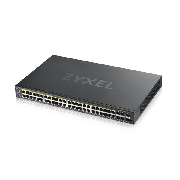 ZYXEL Switch 44x1000Mbps (44xPOE) + 4xGigabit kombó SFP+ 2xGigabit SFP, Fémházas Menedzselhető (48GbE POE port), GS1920- - Image 4