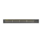 ZYXEL Switch 44x1000Mbps (44xPOE) + 4xGigabit kombó SFP+ 2xGigabit SFP, Fémházas Menedzselhető (48GbE POE port), GS1920- - Image 2